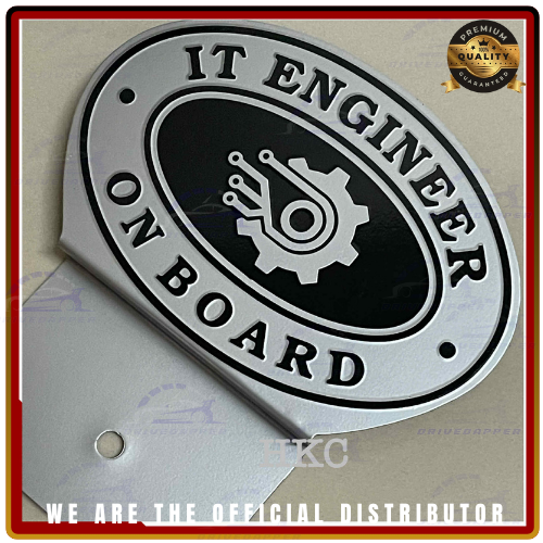 IT ENGINEER β Car Profession Emblem