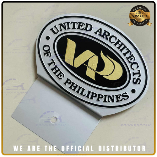 Architect On Board Car Profession Emblem Accessories Silver Gold