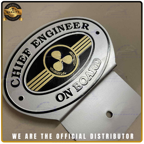 Chief Engineer On Board Car Profession Emblem Accessories