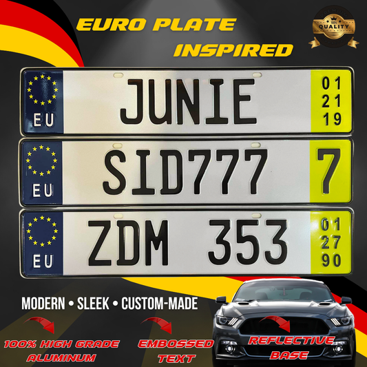 EURO PLATES EU COLLECTIONS