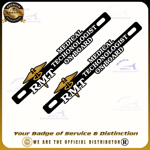 RMT Medical Technologist Car Badge VIP Emblem