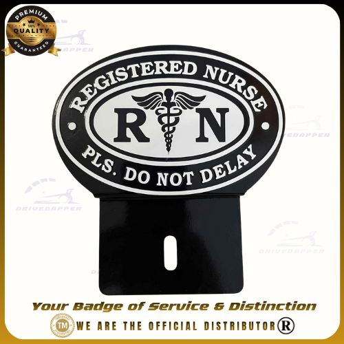 Registered Nurse Pls Do Not Delay Car Profession Emblem