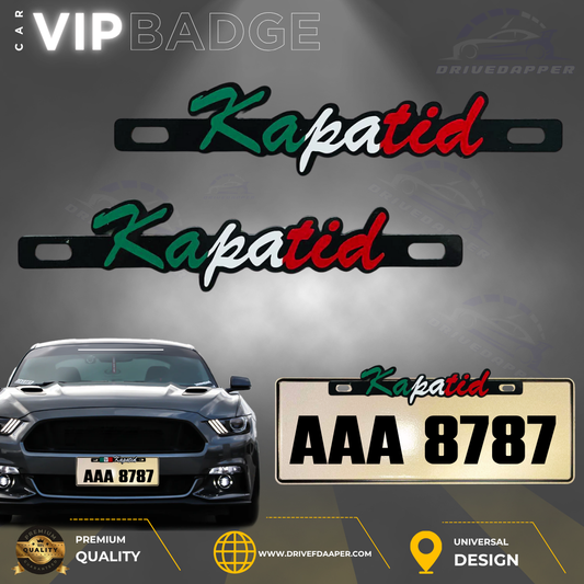 Kapatid Inspired Car Emblem – Driven by Brotherhood, Guided by Unity