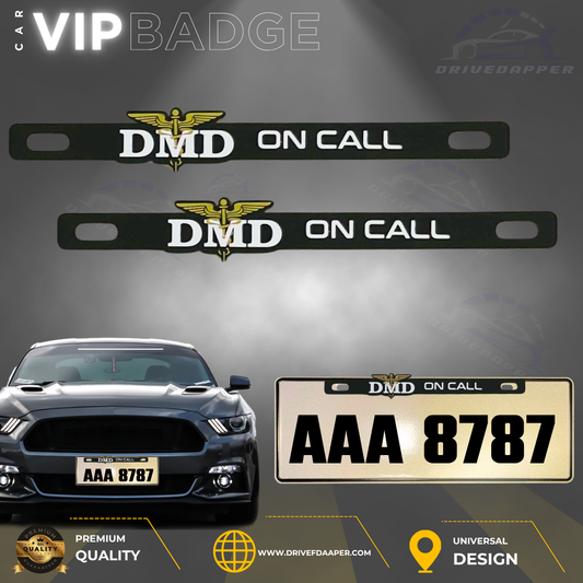 Dentist DMD On Call Car VIP Badge Emblem Accessories