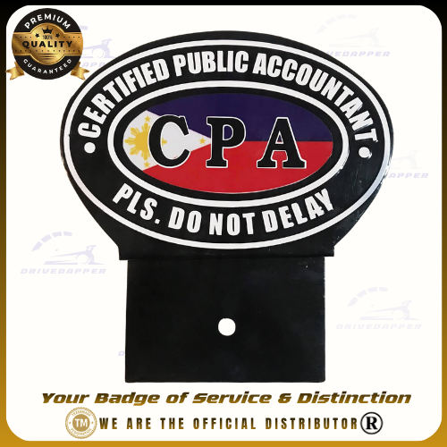 Certified Public Accountant CPA-PH Car Profession Emblem Accessories