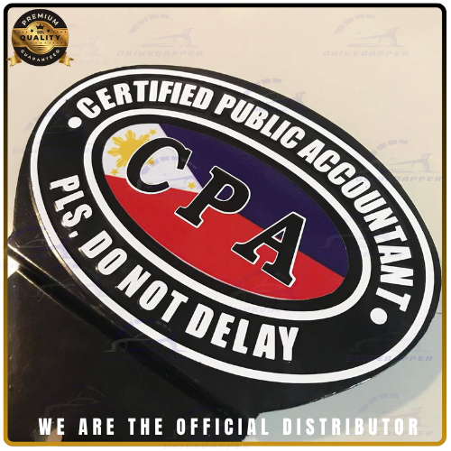Certified Public Accountant CPA-PH Car Profession Emblem Accessories