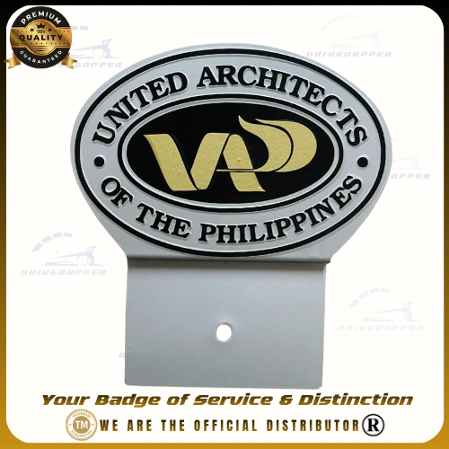 Architect On Board Car Profession Emblem Accessories Silver Gold