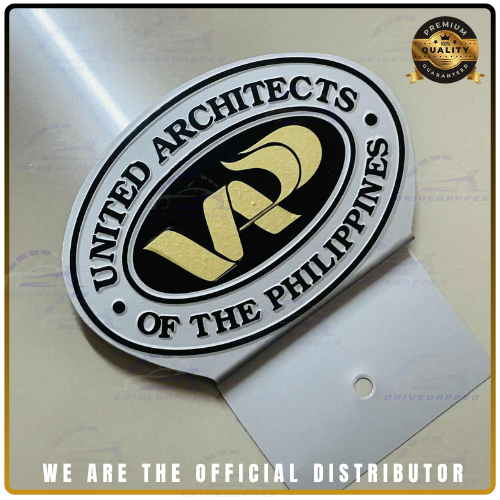 Architect On Board Car Profession Emblem Accessories Silver Gold