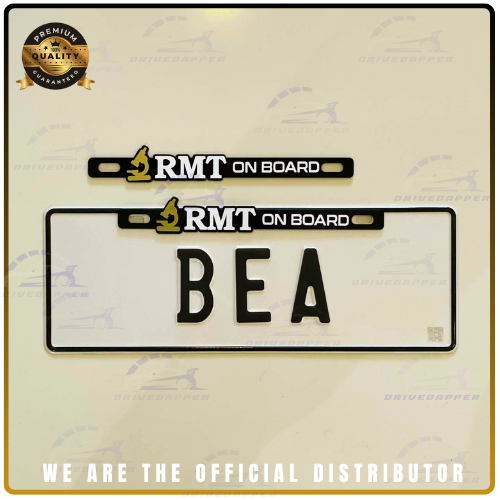 RMT Medical Technologist Car Badge VIP  Emblem – Precision. Passion. Purpose.