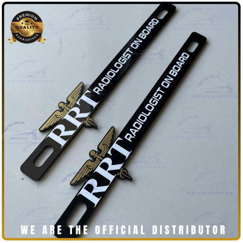 RRT On Board Car Badge VIP Emblem