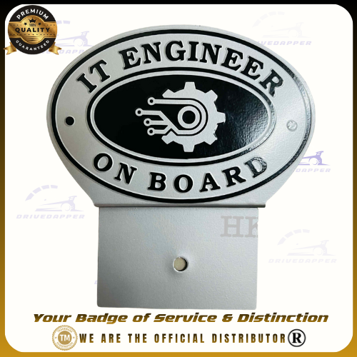 IT  ENGINEER – Car Profession Emblem