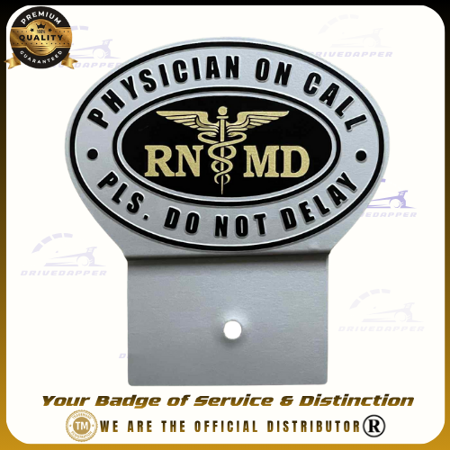 PHYSICIAN ON CALL RN-MD Car Profession Emblem Accessories