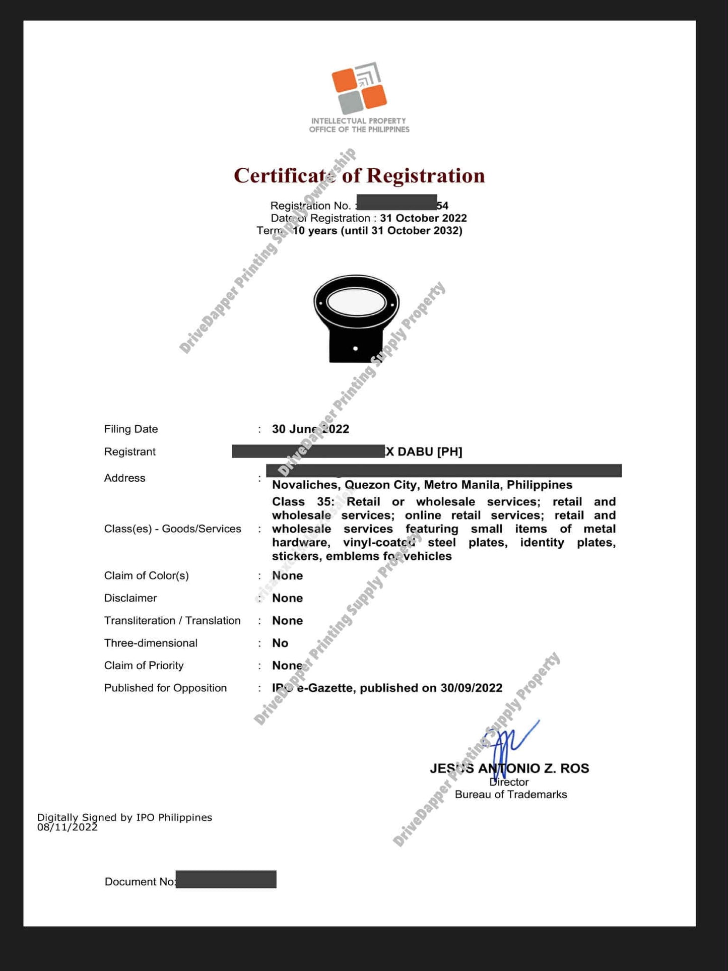 LAWYER Car Profession Premium Emblem Accessories Black Gold