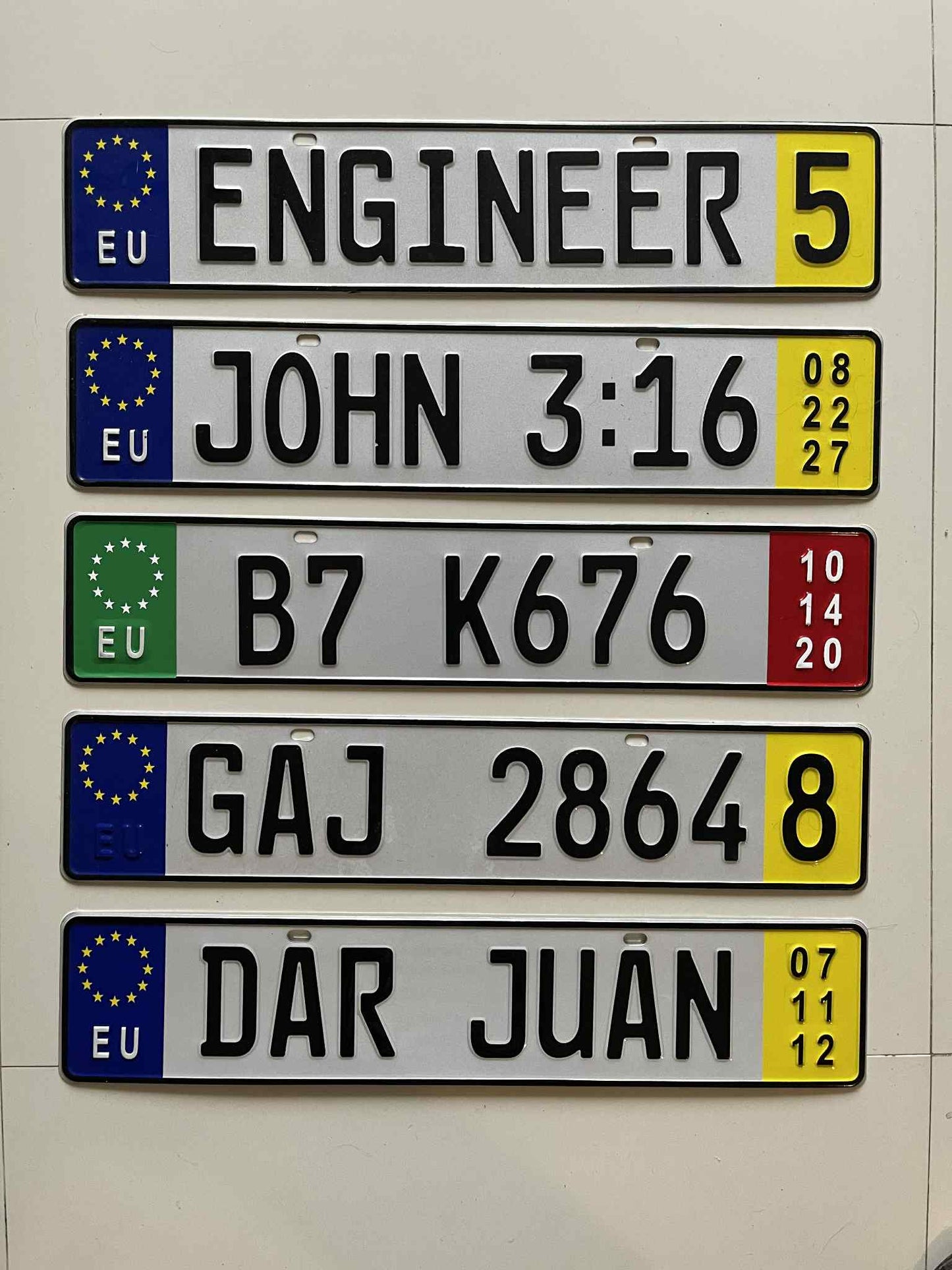 EURO PLATES EU COLLECTIONS