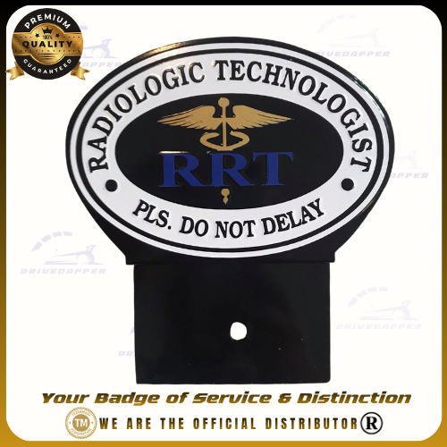 Radiologic Technologist Car Profession Emblem Accessories Black Blue