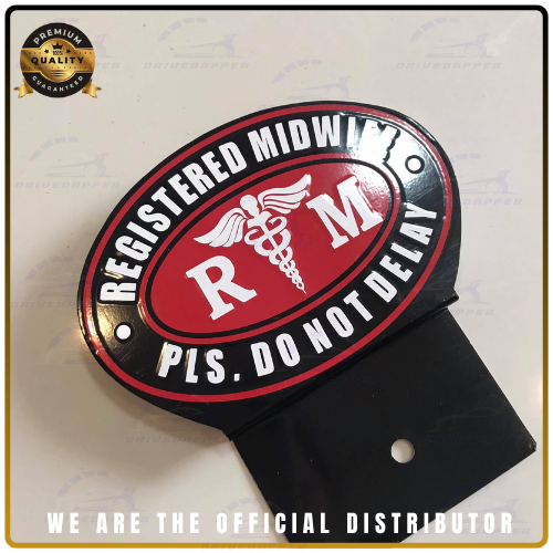 Registered Midwife Car Profession Emblem Accessories