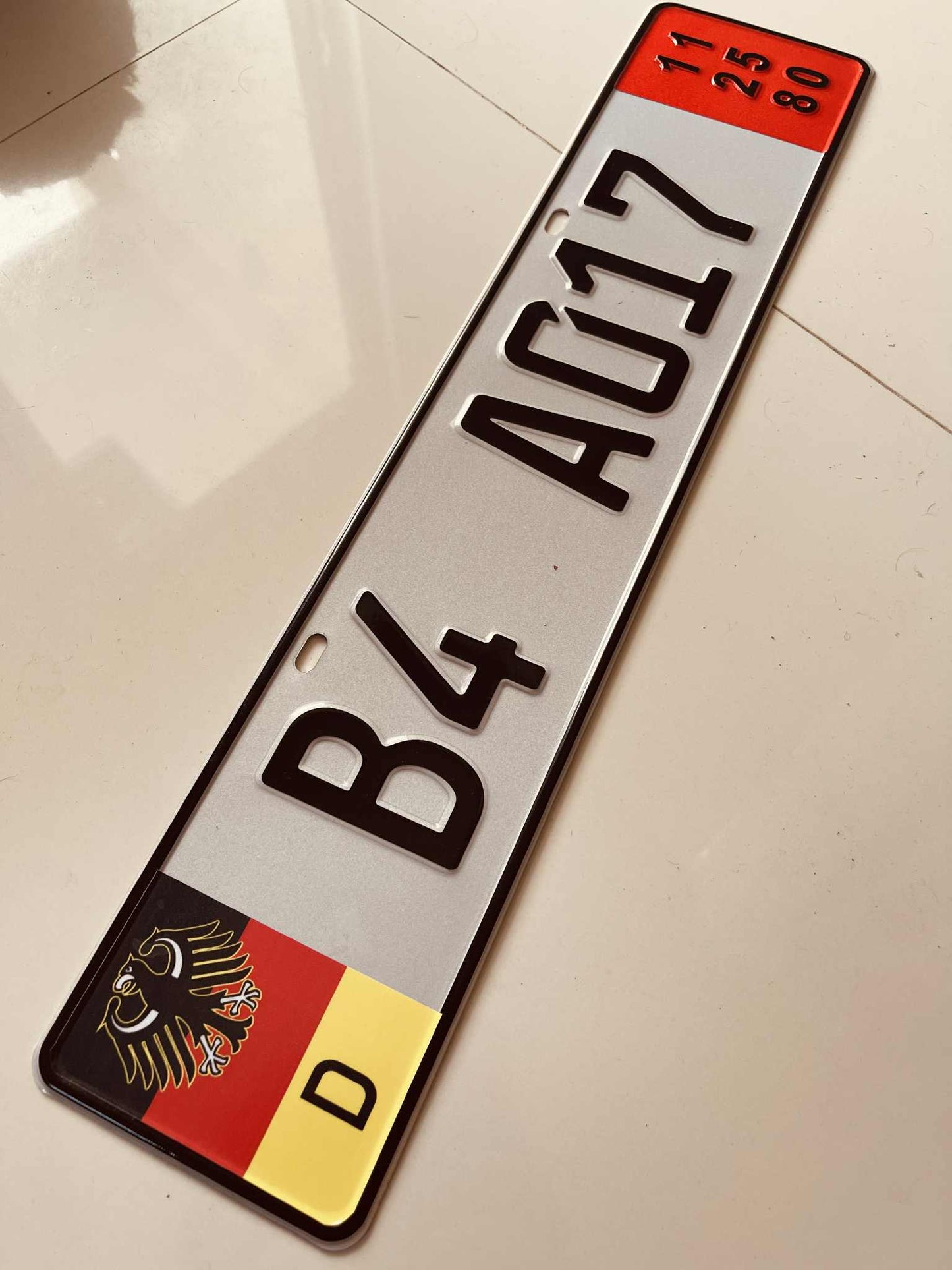 GERMAN Coat of Arms Euro Plates