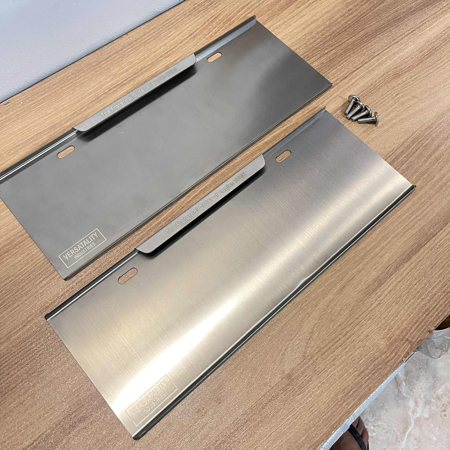 DriveDapper Back Plate Defender & License Plate Protector Single Pair