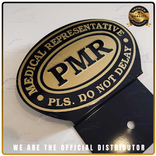 💊 MEDICAL REPRESENTATIVE Car Profession Emblem Gold