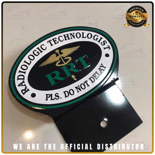 Radiologic Technologist Car Profession Emblem Accessories Black Green