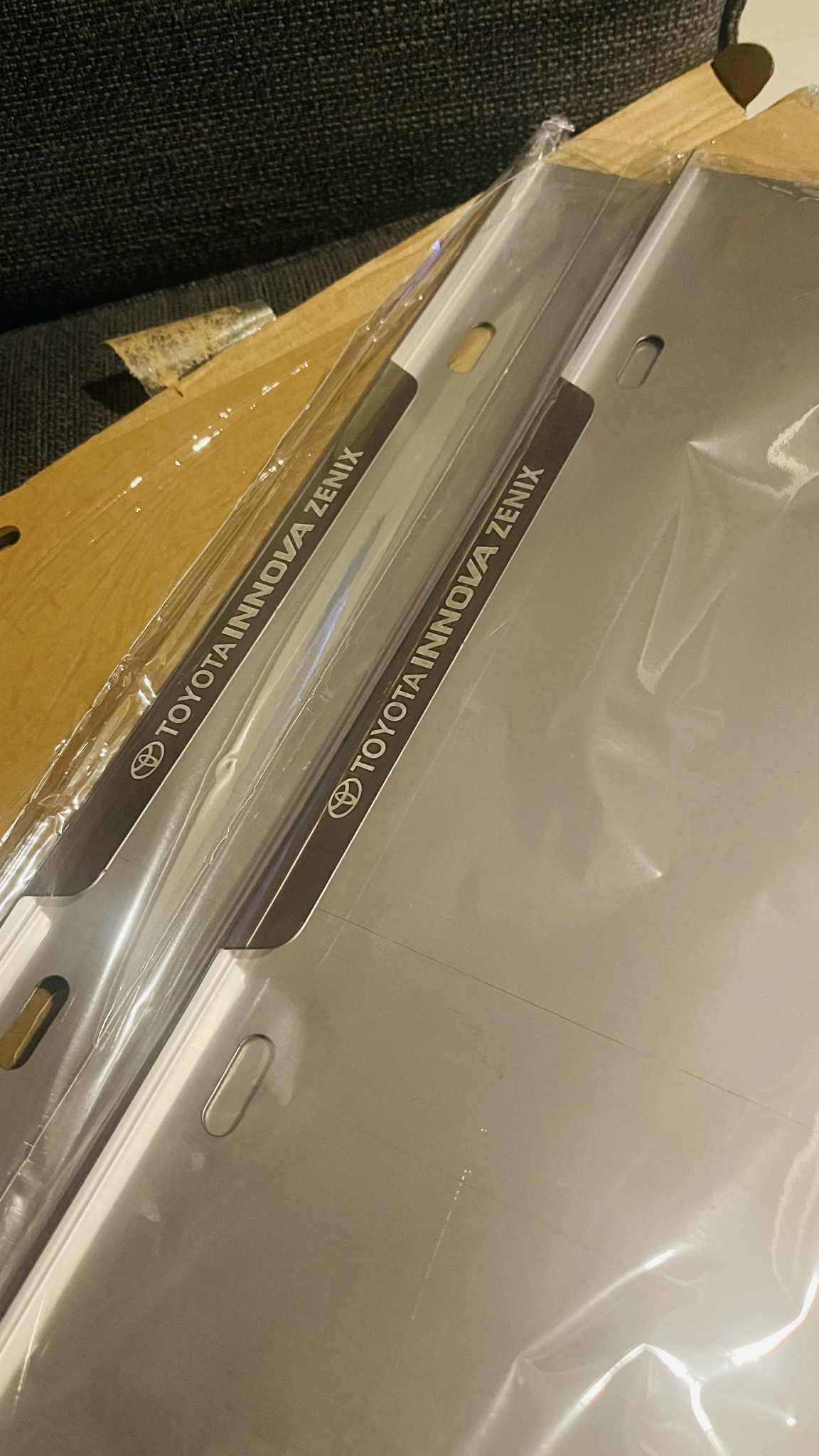 DriveDapper Back Plate Defender & License Plate Protector Single Pair