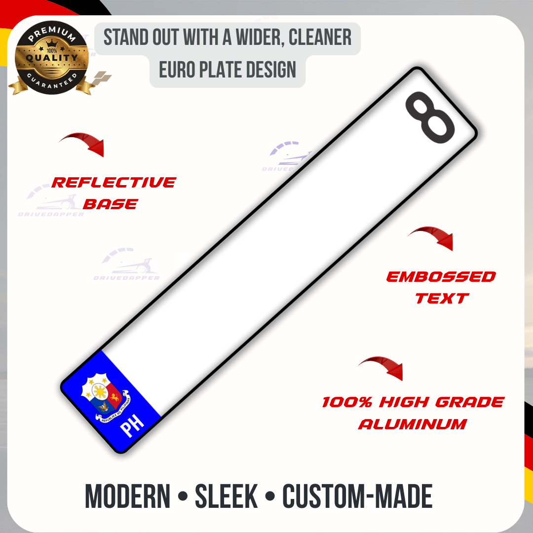 EURO PLATES PH Coat of Arms Inspired