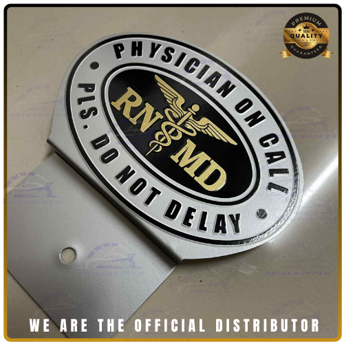 PHYSICIAN ON CALL RN-MD Car Profession Emblem Accessories