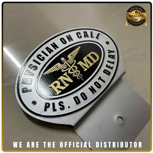 PHYSICIAN ON CALL RN-MD Car Profession Emblem Accessories