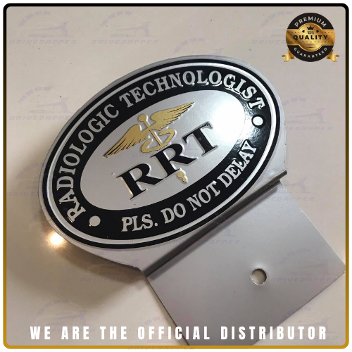 Radiologic Technologist Car Profession Emblem Accessories Silver Black