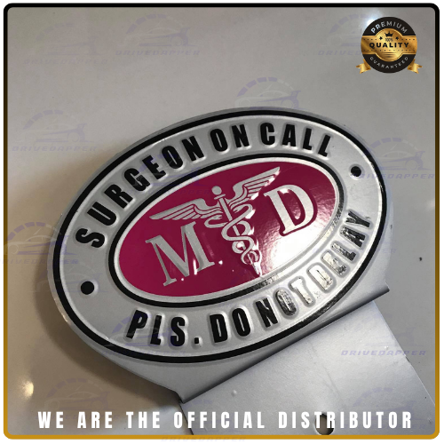 Surgeon On Call MD Car Profession Emblem Accessories